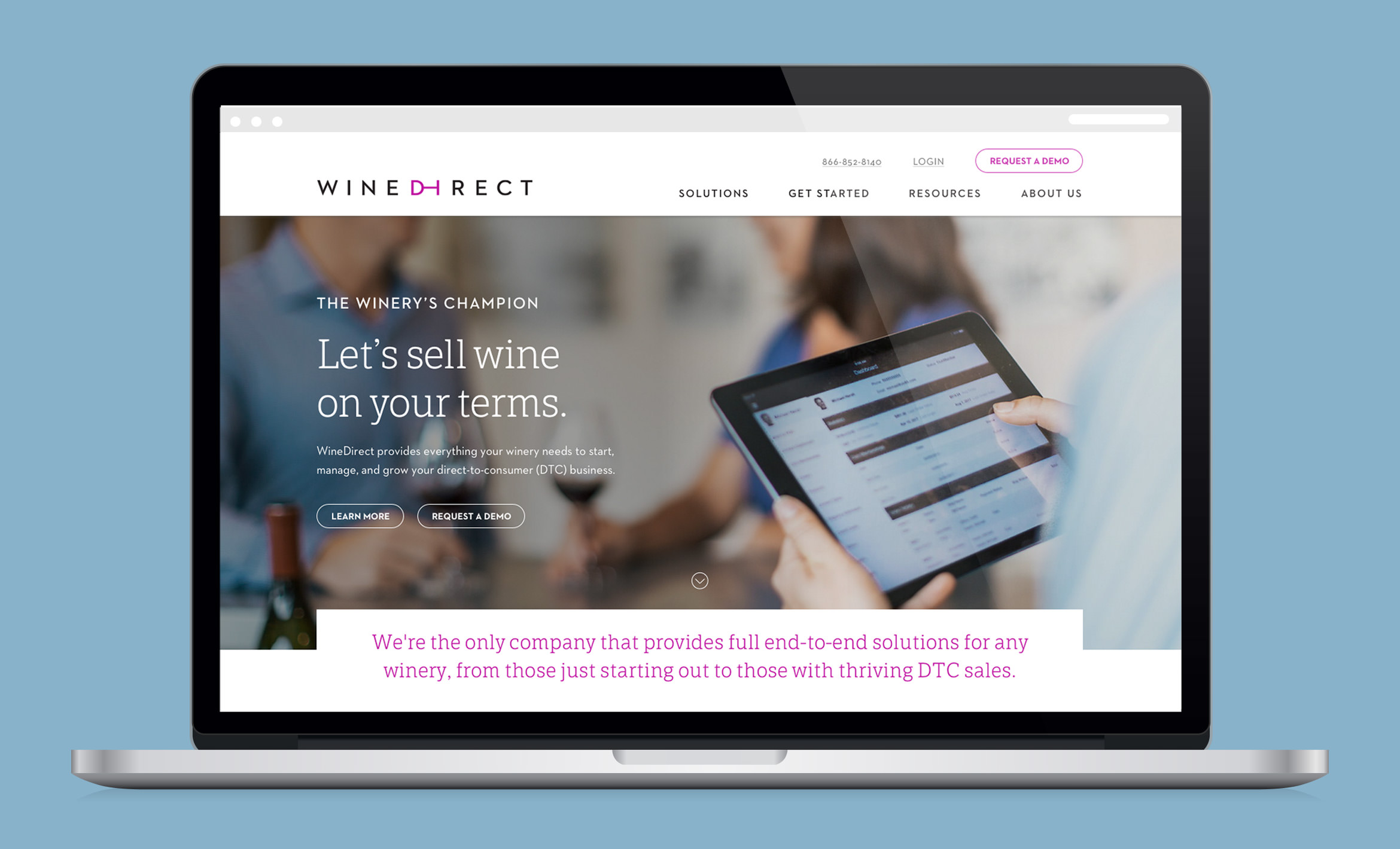 WineDirect Website