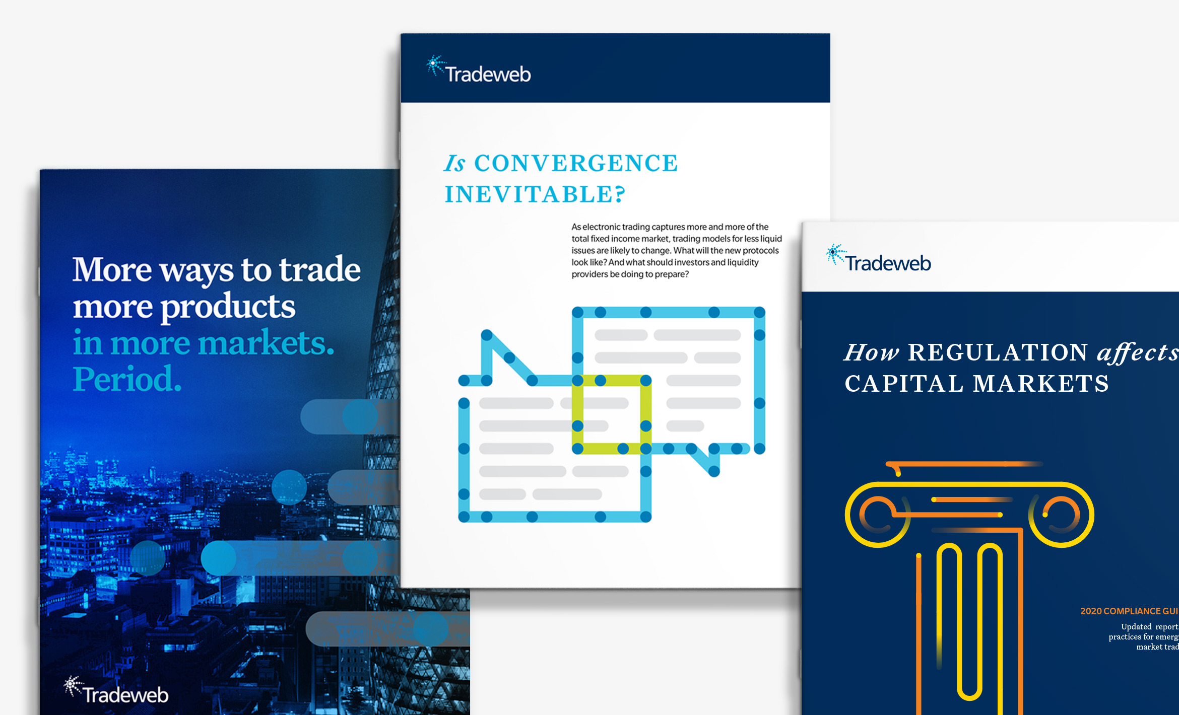 Tradeweb Proposed Brochure Covers Design